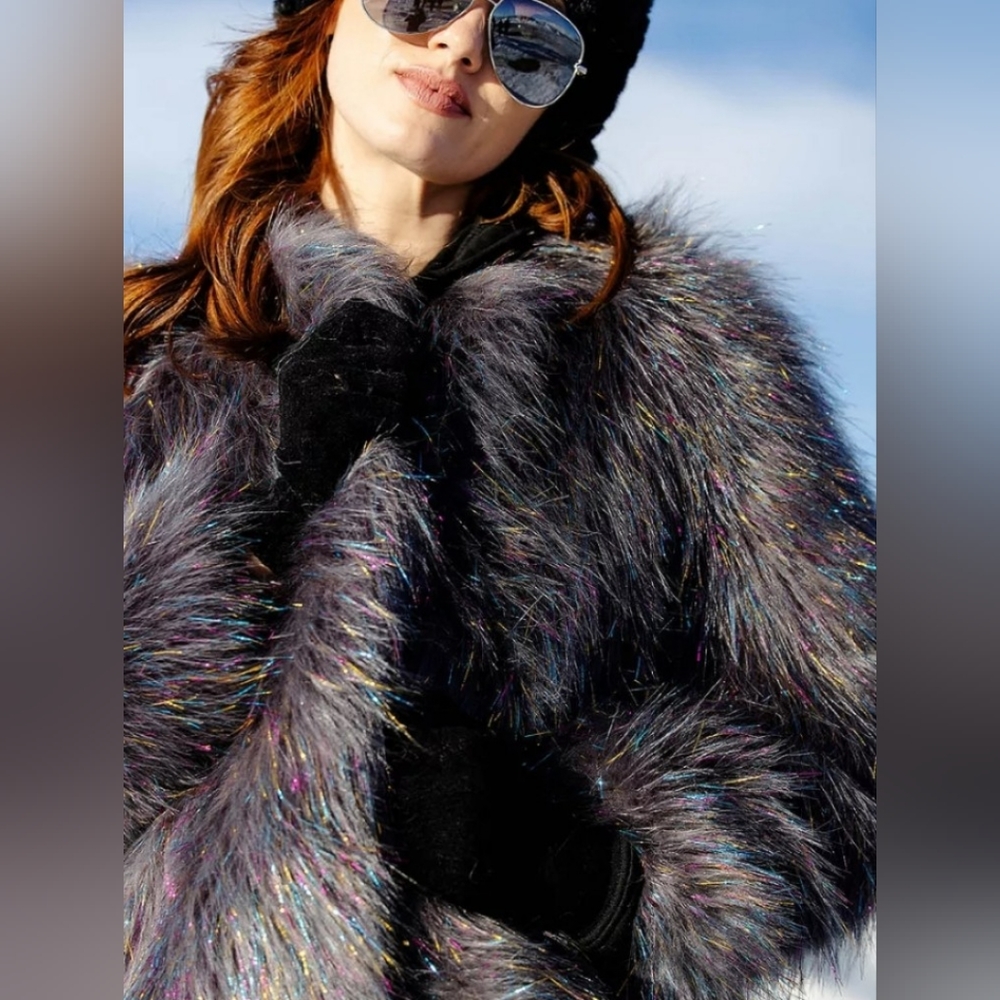 BNNU Tinseltown Faux Fur Coat